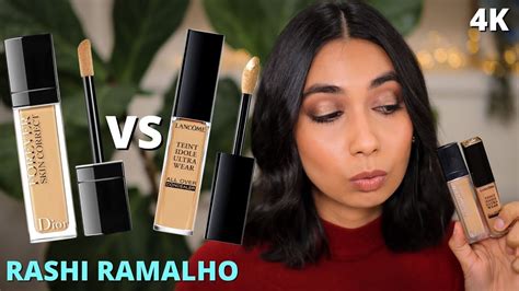 lancome teint idole vs dior forever|dior forever skin correct vs lancome teint idole concealer.